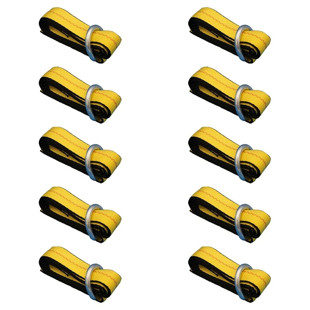 10X Heavy Duty Lasso Wheel Lift Straps for Universal Products
