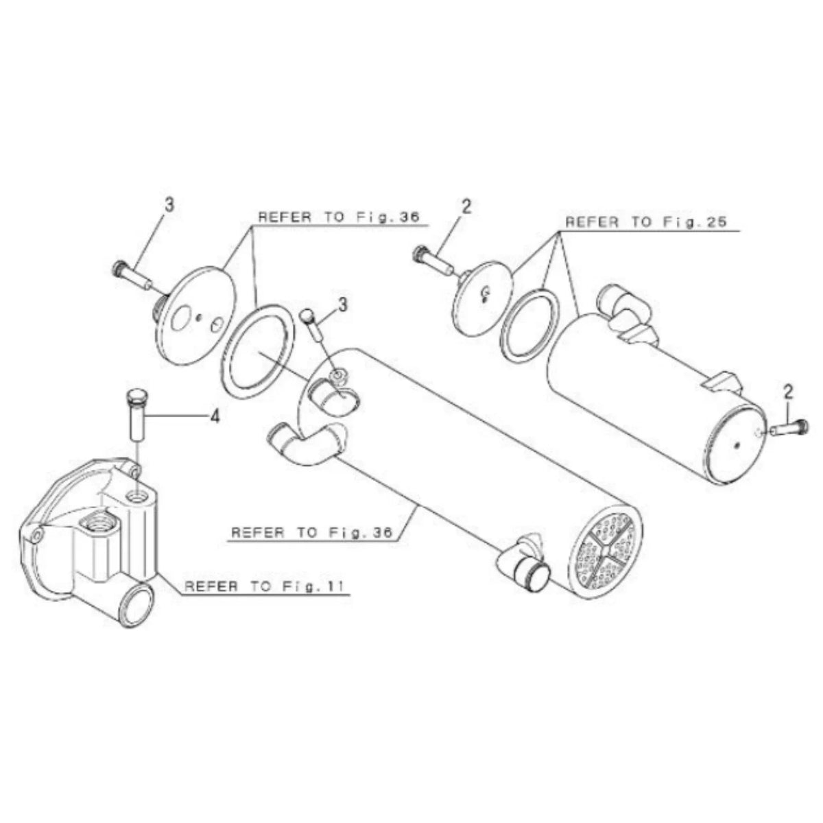 Pencil Zinc Anode Kit for Yanmar Inboard Motor 6LP