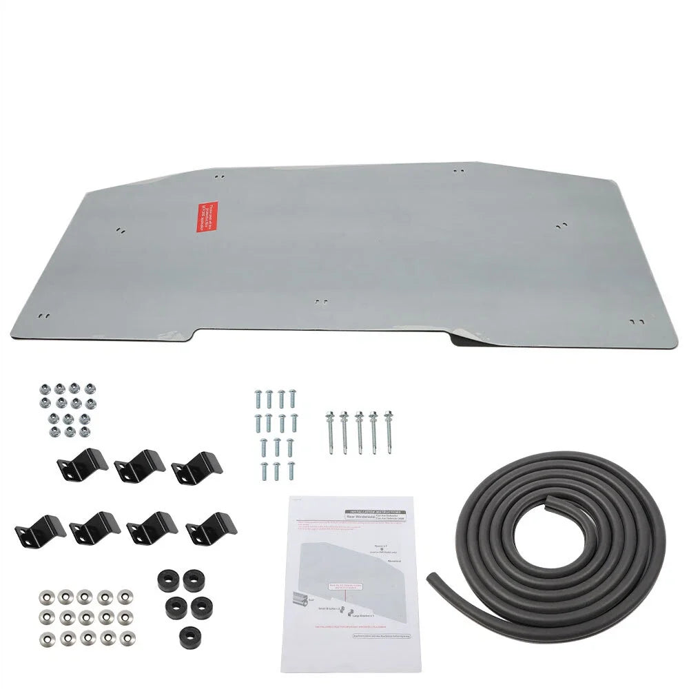 Dark Tint Rear Windshield for Can Am Defender MAX (2016–2023)