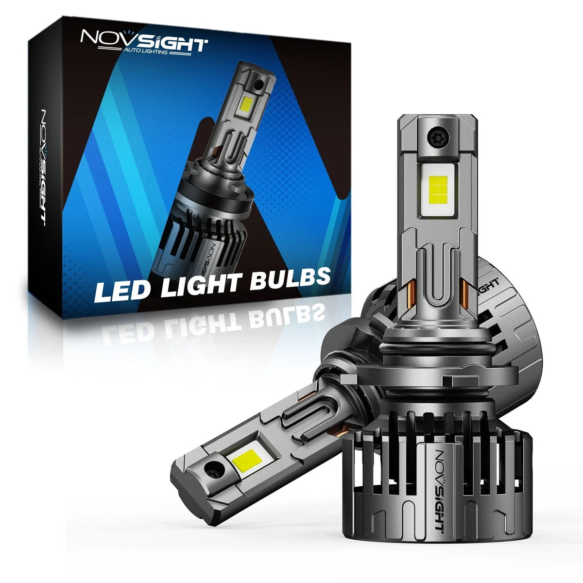 Low Beam LED Headlight Bulbs Kit 9006 HB4 - 2X NOVSIGHT