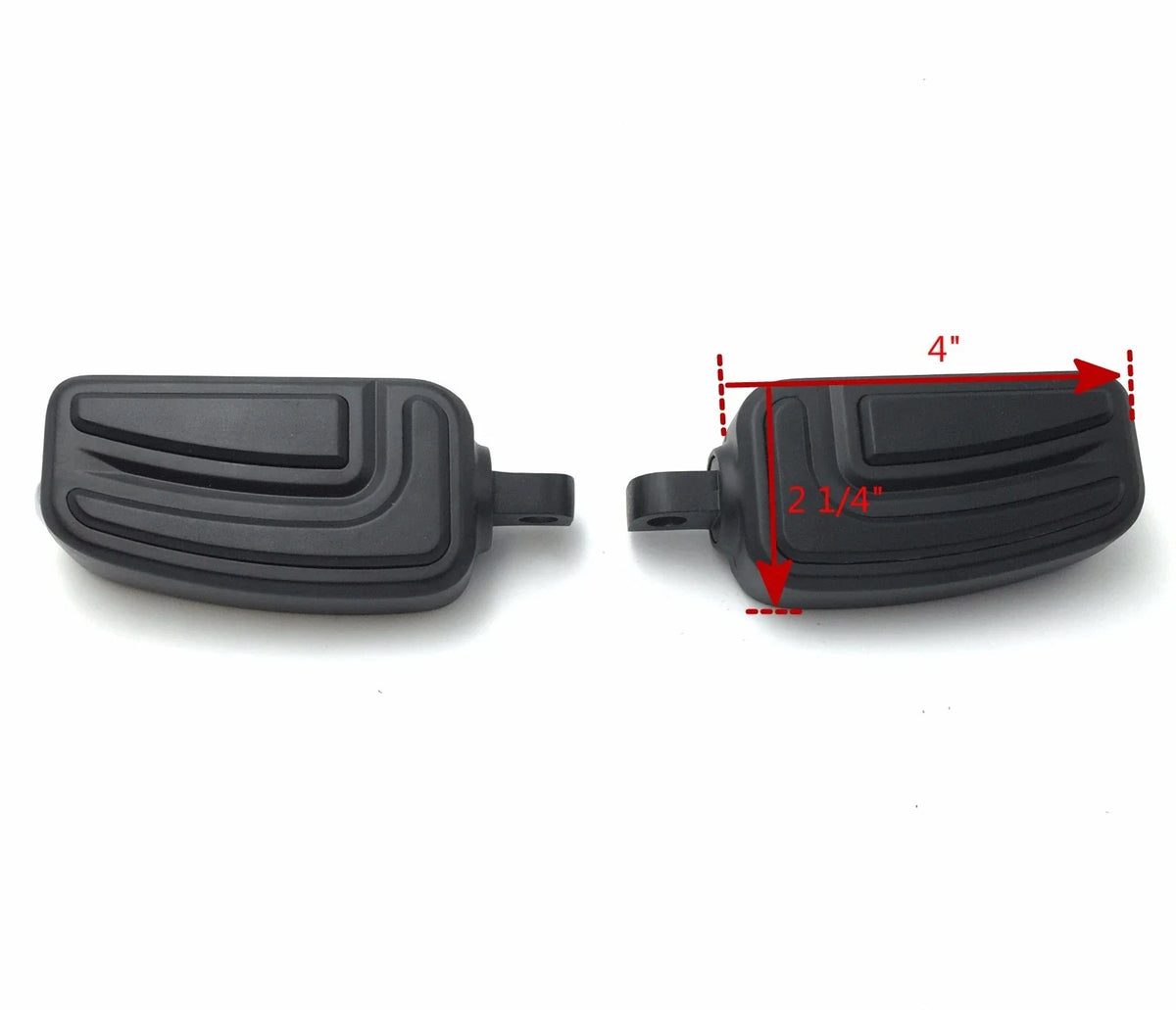 1.5" Black Airflow Long FootPeg for Honda GoldWing VTX1300 Shadow Valkyrie