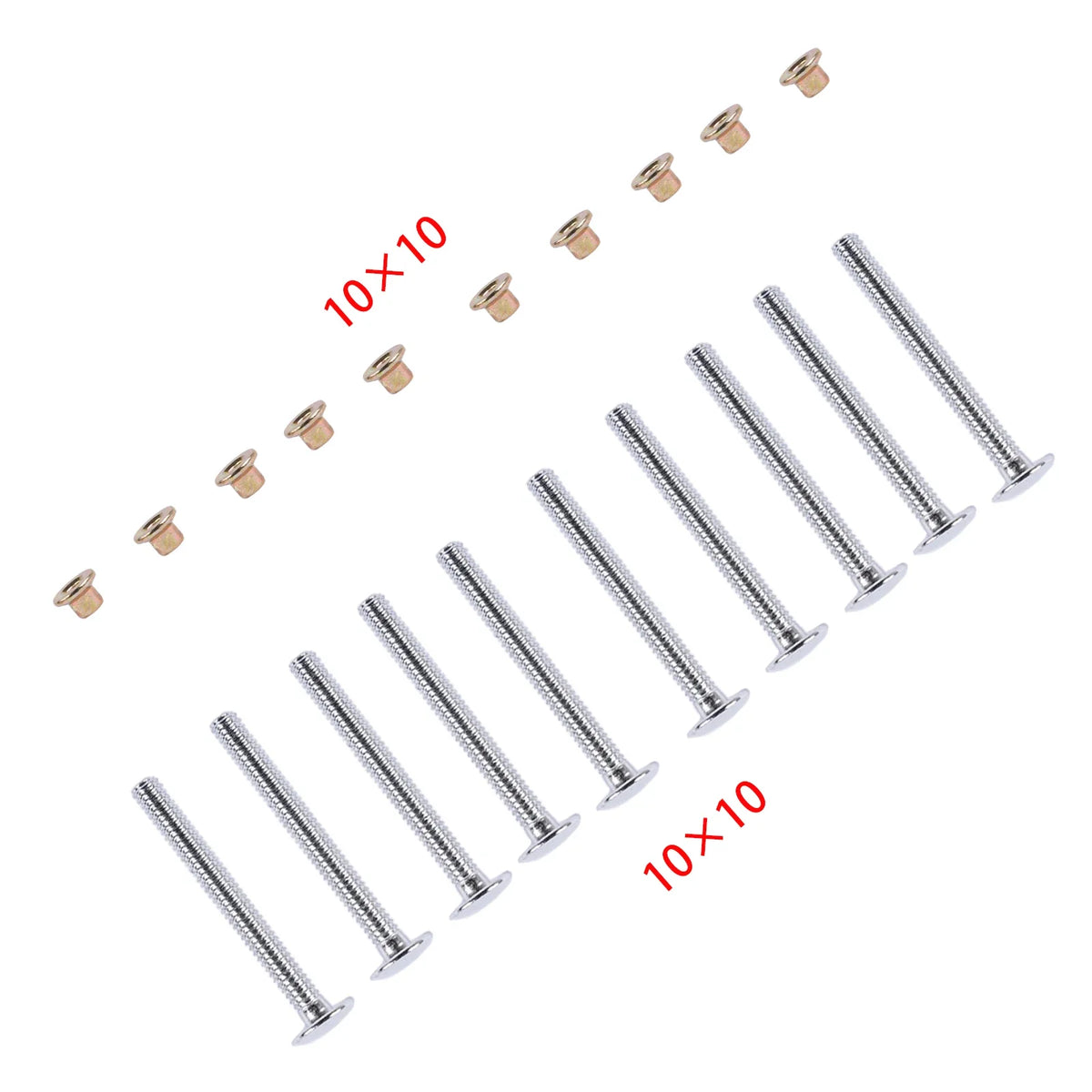 Pack of 100 Medium Flange Collars for Peterbilt 379 (Hucks & Collars)