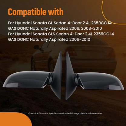 Heated Mirror Set for Sonata GLS Limited 2006-2010 876100A000