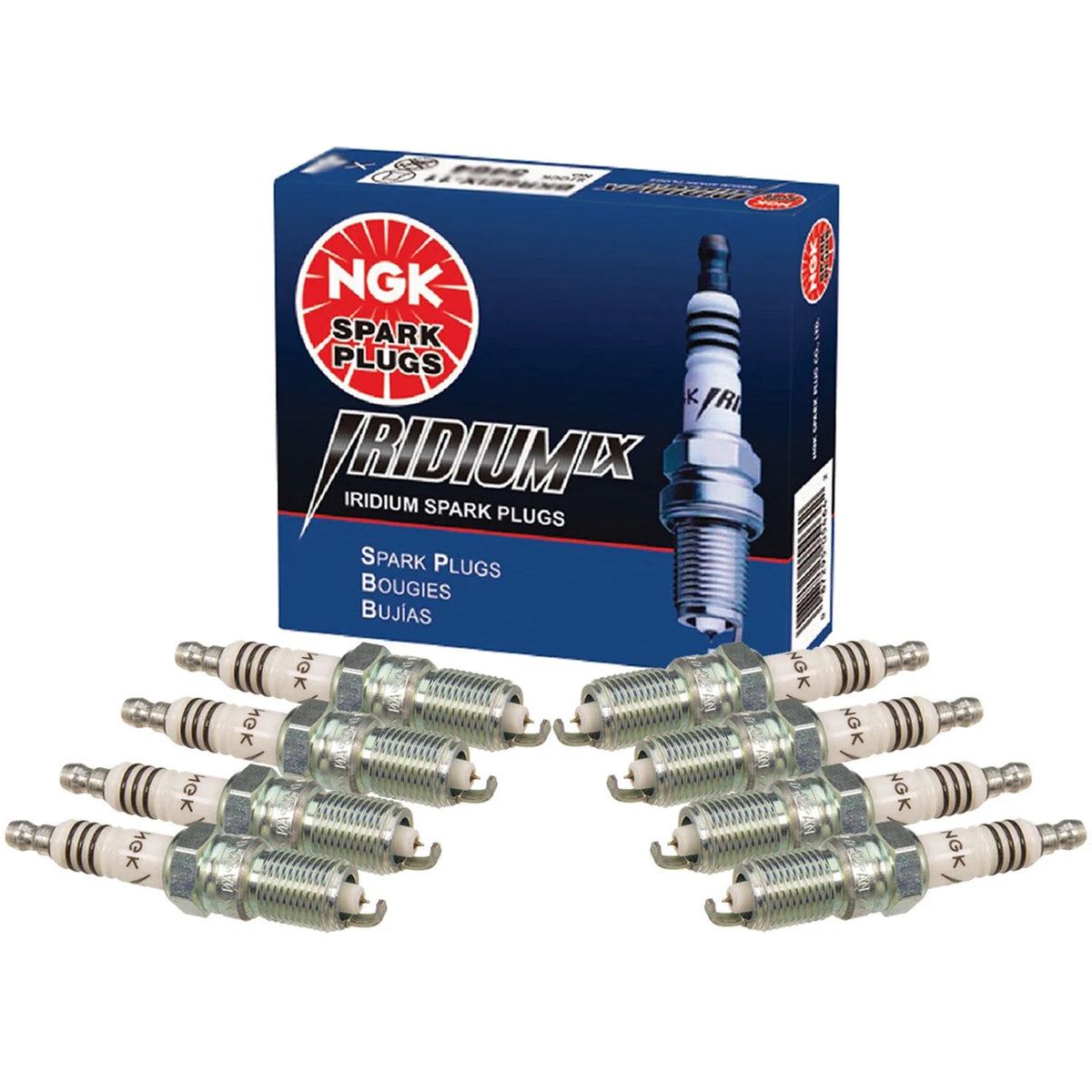 Set of 8 NGK Iridium IX Spark Plugs for Buick Cadillac Chevy Ford GMC Lincoln V8