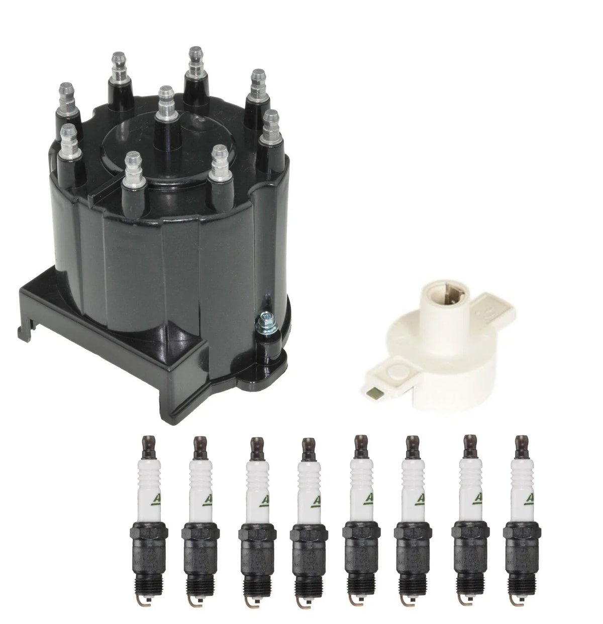 Distributor Rotor Cap & Spark Plugs Kit for Chevy Camaro Firebird (1993–2002)