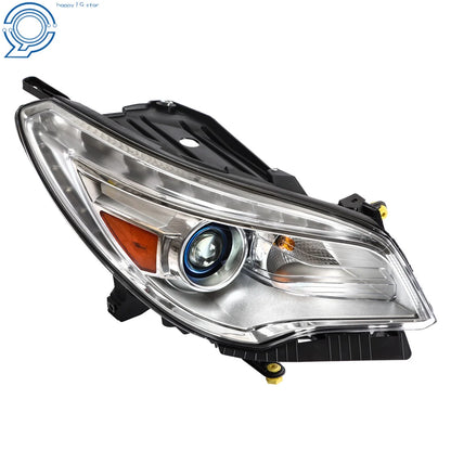 Chrome HID Headlight Right Side with AFS LED DRL for Buick Enclave 2013-2017