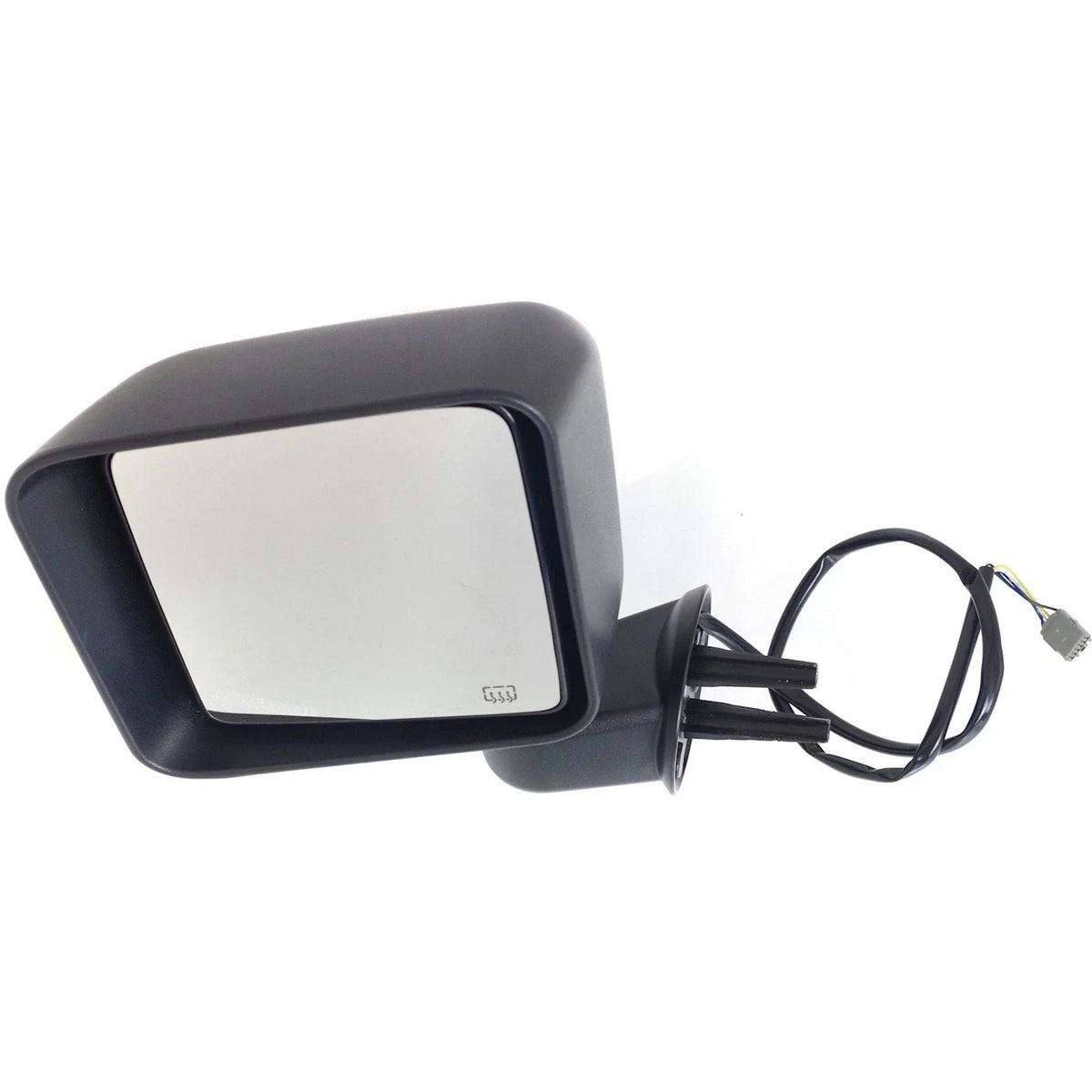 Heated Power Mirror - Left Side Manual Folding for 2014 Jeep Wrangler