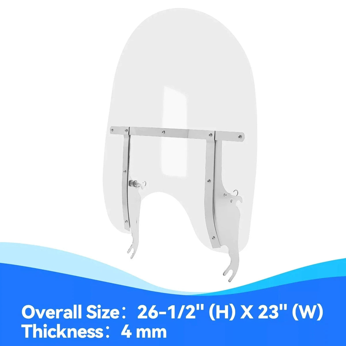 26" Windshield Acrylic for Harley Softail Deluxe/Fat Boy 2000-2017