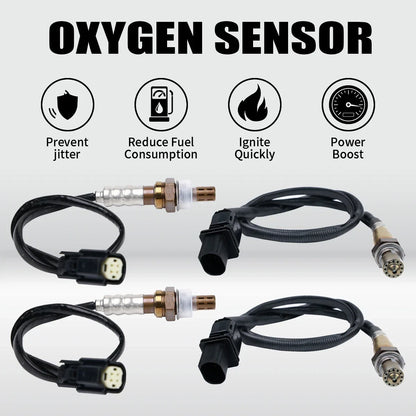 4-Piece O2 Sensor Set for Ford Flex and Taurus 3.5L Turbo (2011-2015)
