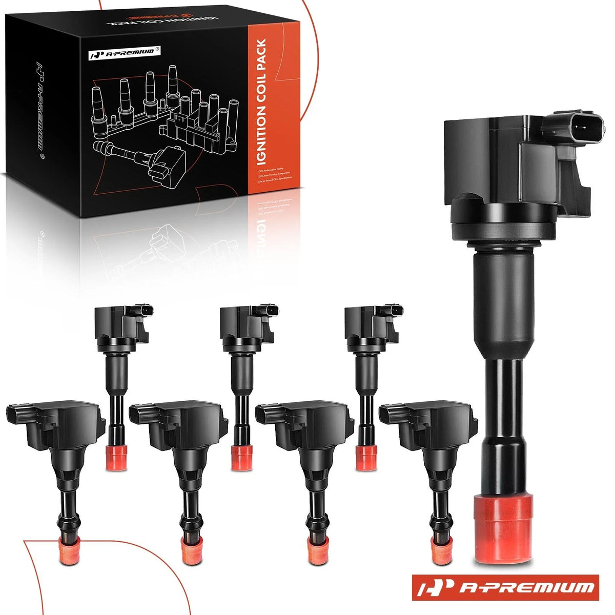 8x Ignition Coil for Honda Civic (2003–2005)