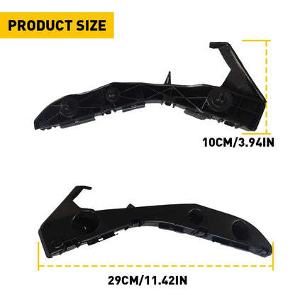 Set of 2 Front Bumper Cover Retainer Brackets for 2004-2009 Toyota Prius