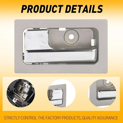 Platinum Chrome Finish Left Door Handle for F150 (2009-2014)