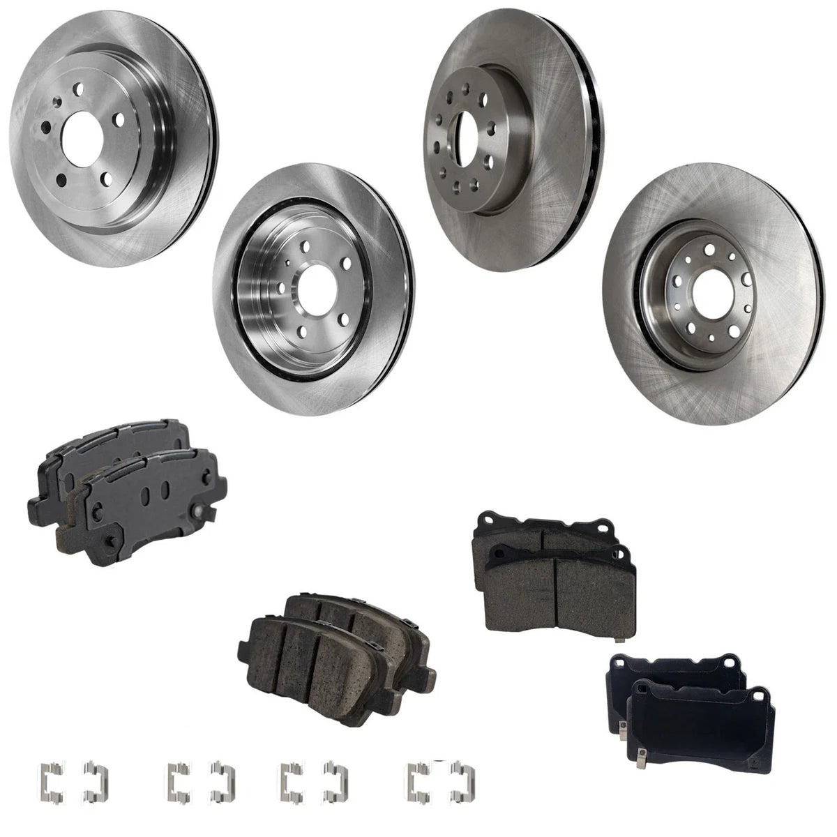 Brake Pad and Disc Set for Cadillac CTS 2016