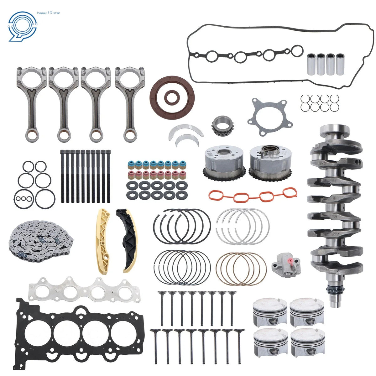 Engine Overhaul Rebuild Kit for Hyundai KIA G4FJ 1.6L