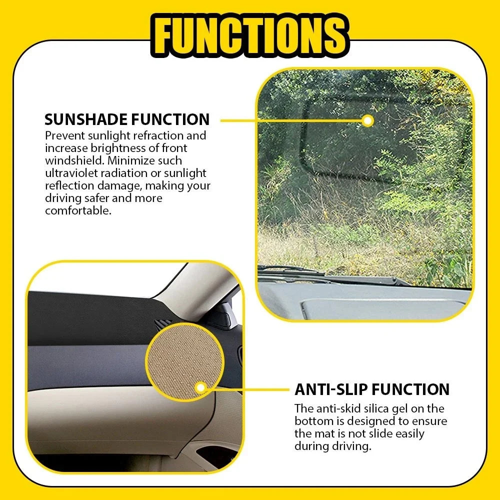 Leather Dashboard Cover for Lexus IS250 IS350 (2006–2011)