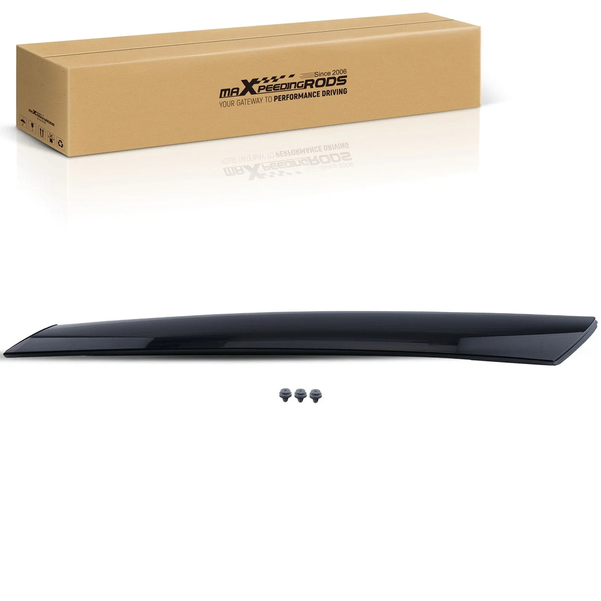 Front Passenger A Pillar Molding for Kia Soul (2010–2013) Black ABS