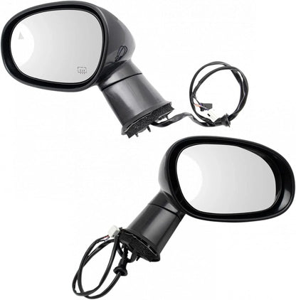 Power Heated Side Mirrors for 2015-2019 Dodge Challenger