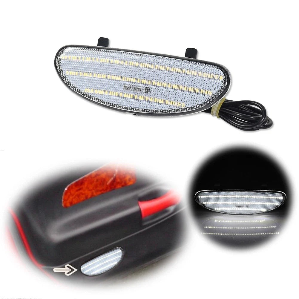 Clear LED Inner Door Courtesy Light Lens for Chevy Corvette C5 (1997–2004)