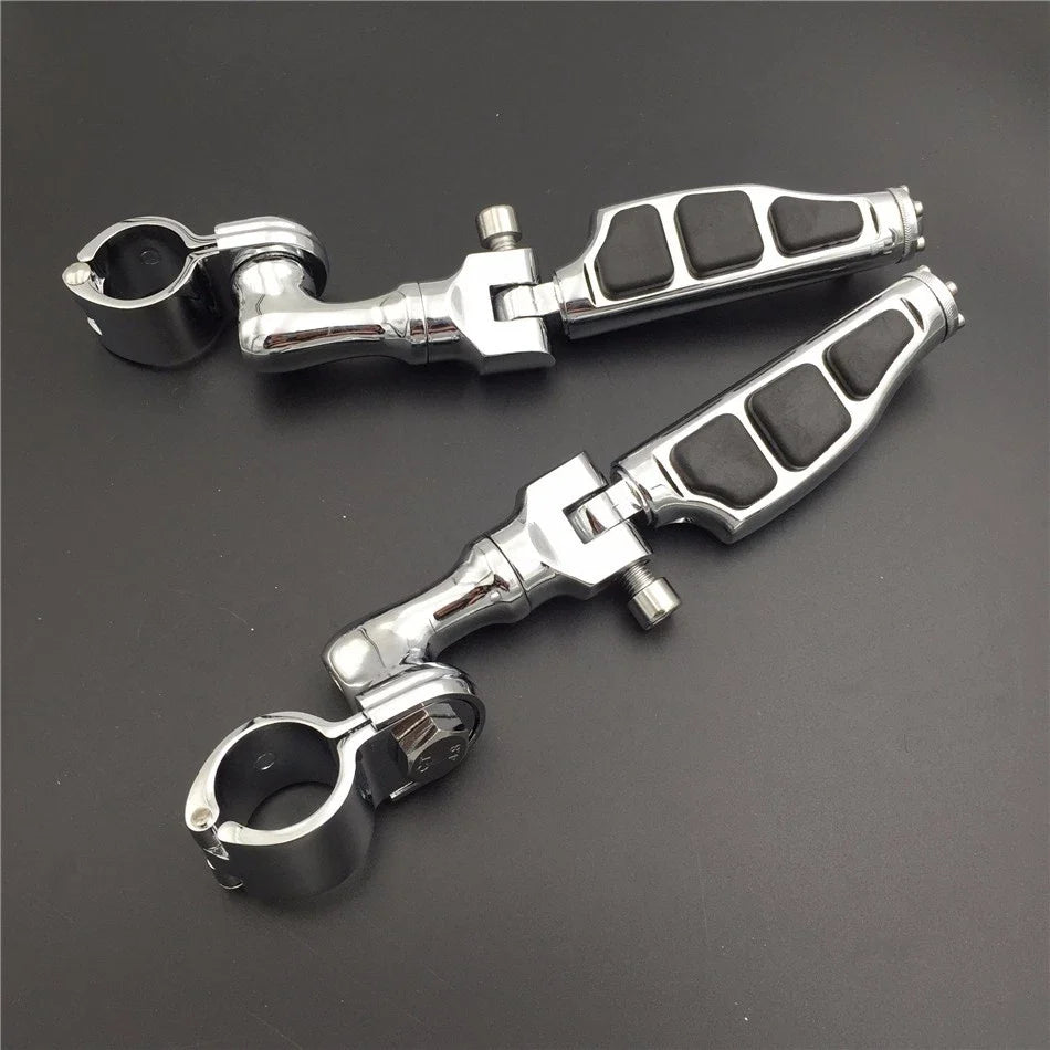 Chrome 1" Footrest for Harley Sportster 883 1200 (2004–2023)