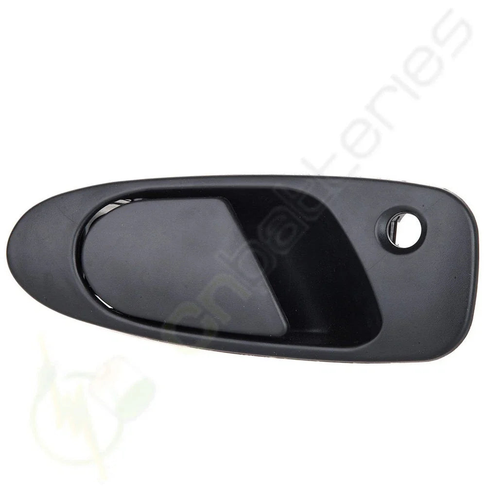 Pair of Black Exterior Door Handles for Honda Civic (1992–1995)