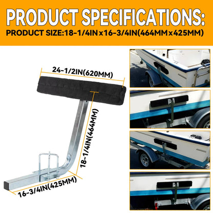 Boat Trailer 2X Side Guide Bunk Board Guide-On (75 Degree)