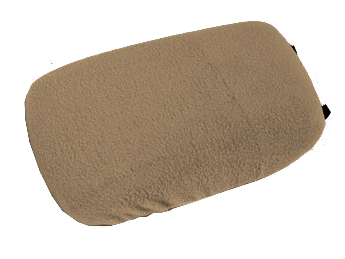 Fleece Console Lid Armrest Cover for Kia Sportage (2017–2020) Beige