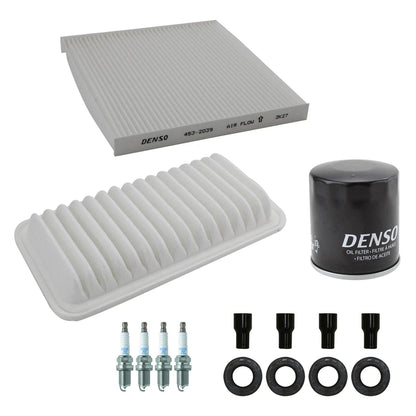 Tune Up Kit with 4 NGK Spark Plugs & Boots for Toyota Corolla Matrix (2003–2008)