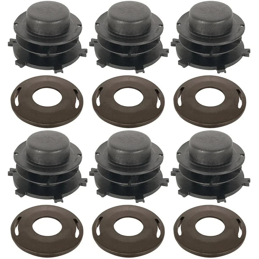 6 pk Trimmer Head Spool Cap for Stihl FS 100 110 120 130 44 55 80 83 (–)