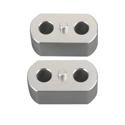 20mm Silver Bar Risers for Tiger Explorer 800/1200 (2012-2020)