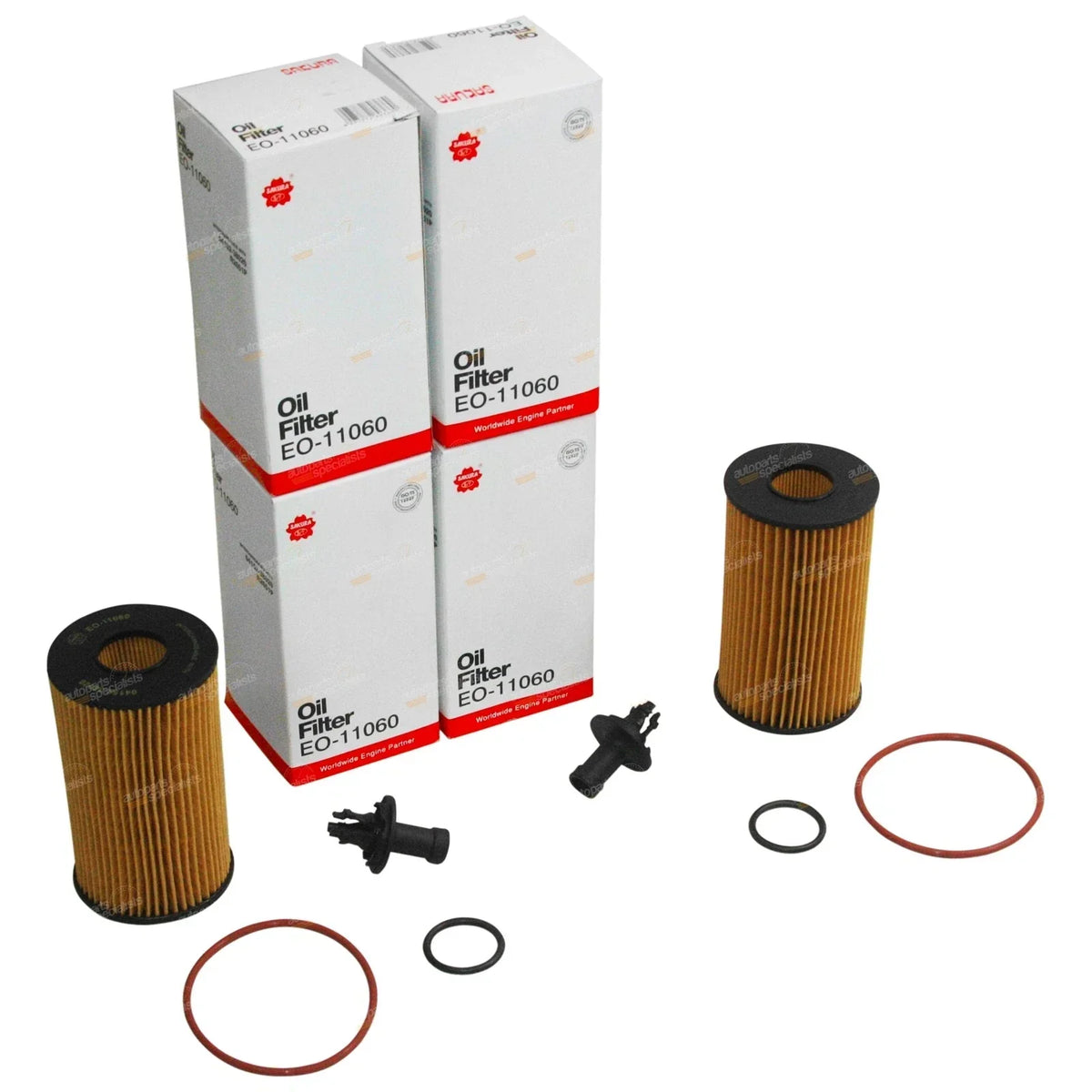 4 Oil Filters for Toyota Landcruiser 200 Series (2007-2015)