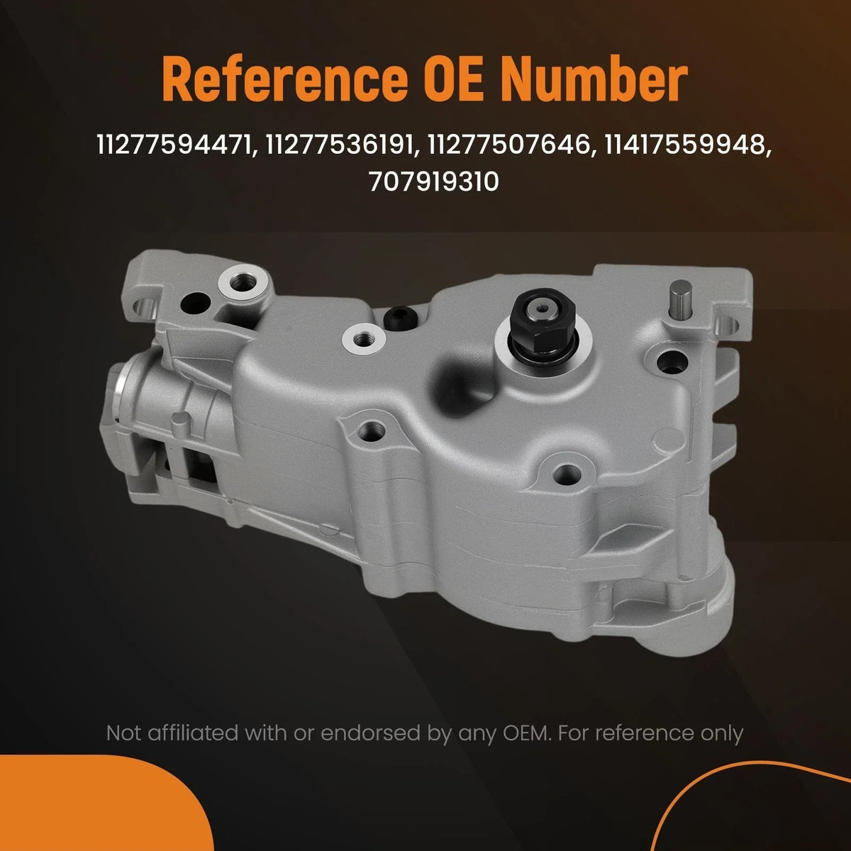 Engine Oil Pump 11277536191 for BMW 3 Series E46 E90 E91 (1998–2012)