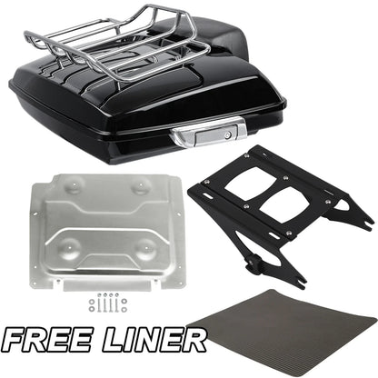 Trunk Pad Mount Rack Base Plate for Harley Road Glide (2014-Current)