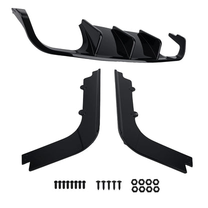 Gloss Black Rear Diffuser for BMW M3 E92 E93 (2008-2013)