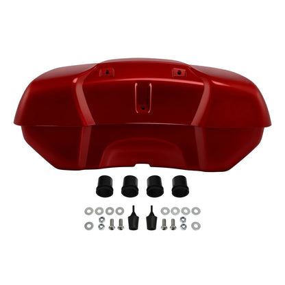 Low Profile Trunk in Ruby Metallic for 2016–2023 Indian Chieftain