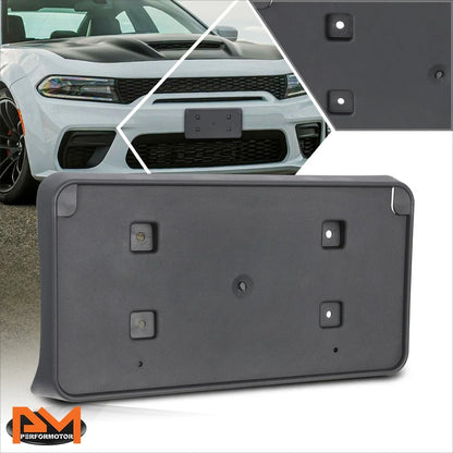 Tow Hook License Plate Mounting Bracket for Charger 2015–2021 Dodge
