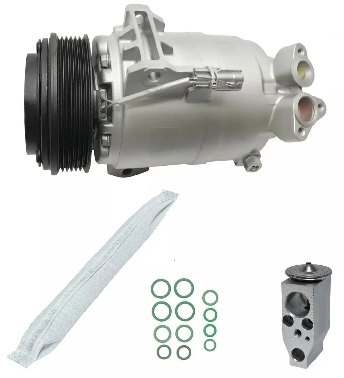 AC Compressor Kit Replacement for Chevrolet City Express 2.0L (2016–2019)
