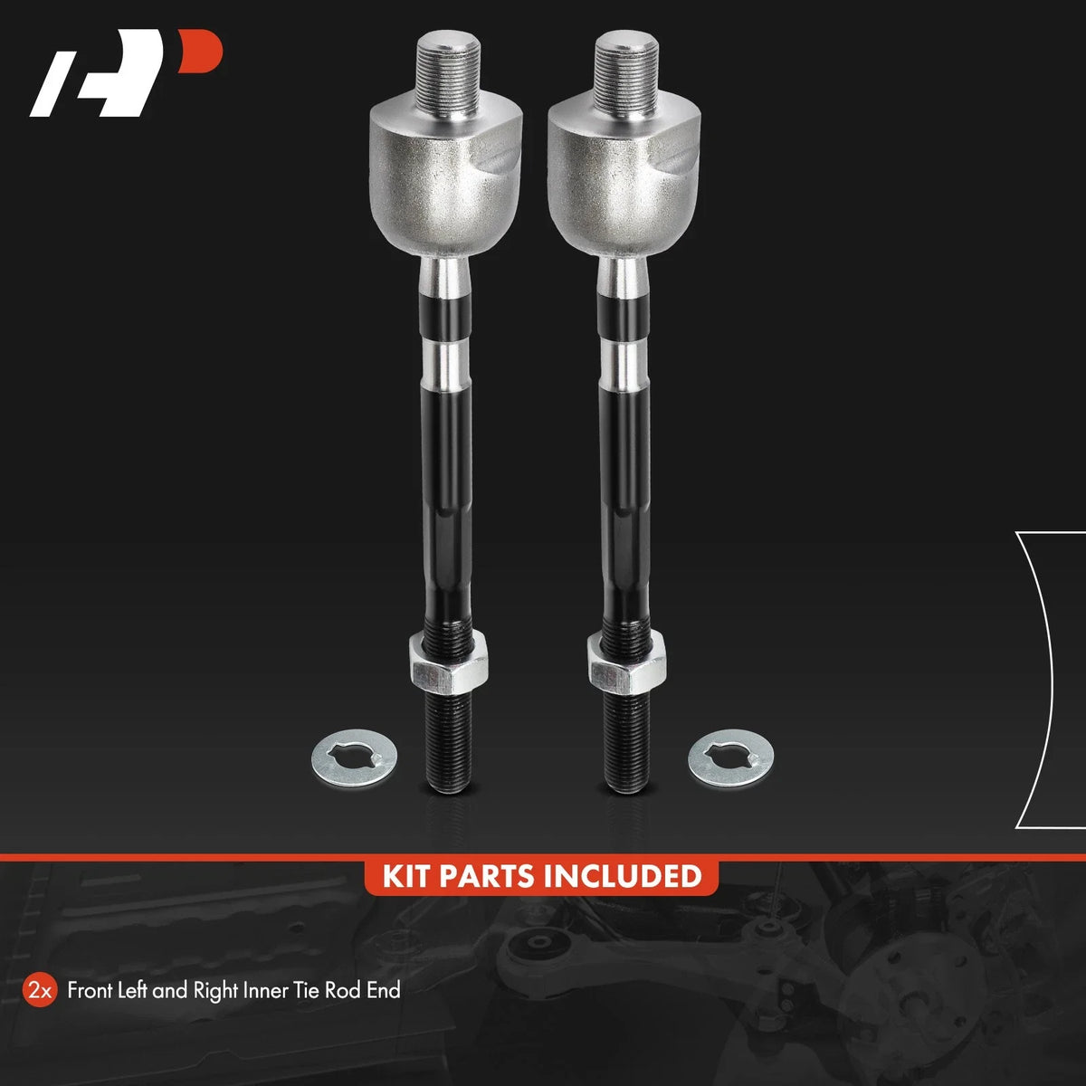 2 Pack Front Inner Side Tie Rod Ends for Altima 2007-2012