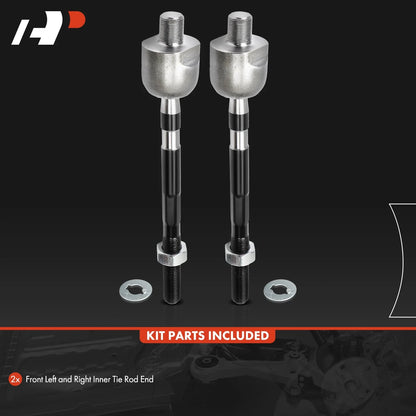 2 Pack Front Inner Side Tie Rod Ends for Altima 2007-2012