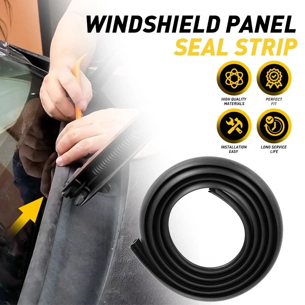 1.8M Rubber Windshield Seal Strip Moulding for Nissan