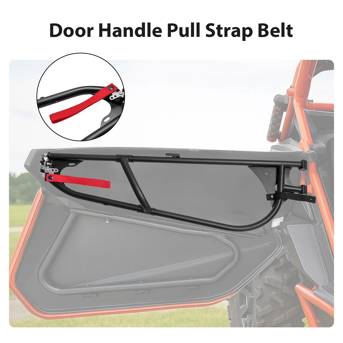 Right Front Door Frame for Can-Am Maverick X3 RS RR XRS (2017–2024) Powder Coated