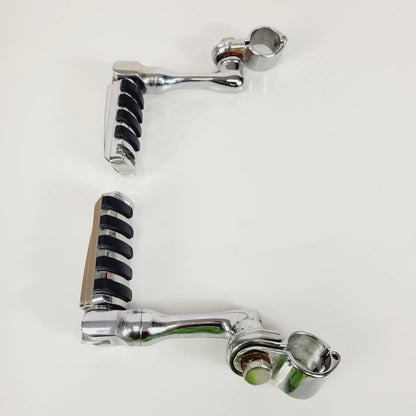 Chrome Highway Footpeg Set for Harley FLHTCU SE4 CVO Electra Glide (2009)