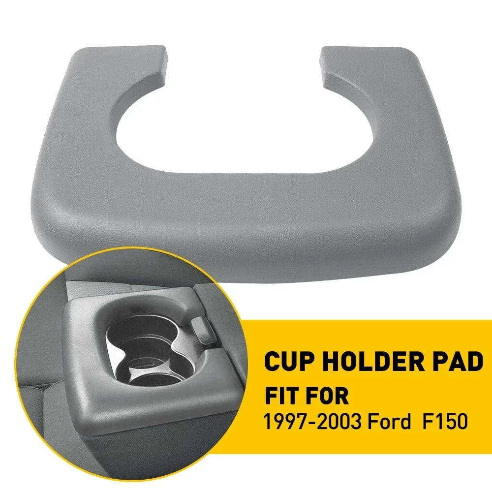 Cup Holder Pad for Ford F150 (1997–2003) Light Grey