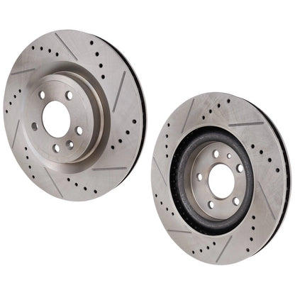Front Brake Disc Rotors for Ford Mustang (2011–2014)