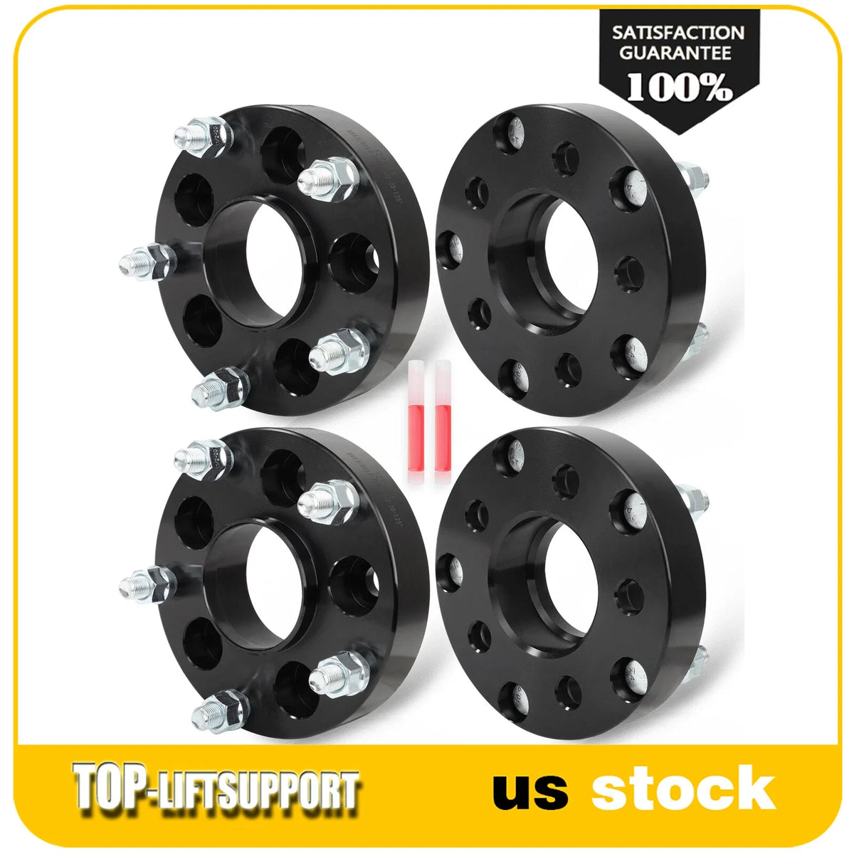 4X 1.25" Wheel Adapters 5x4.5 to 5x5.5 for Jeep TJ YJ JK JL