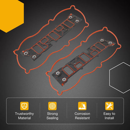 3.8L Intake Manifold Gasket Set for Pontiac Buick Chevy Oldsmobile 2000-2005