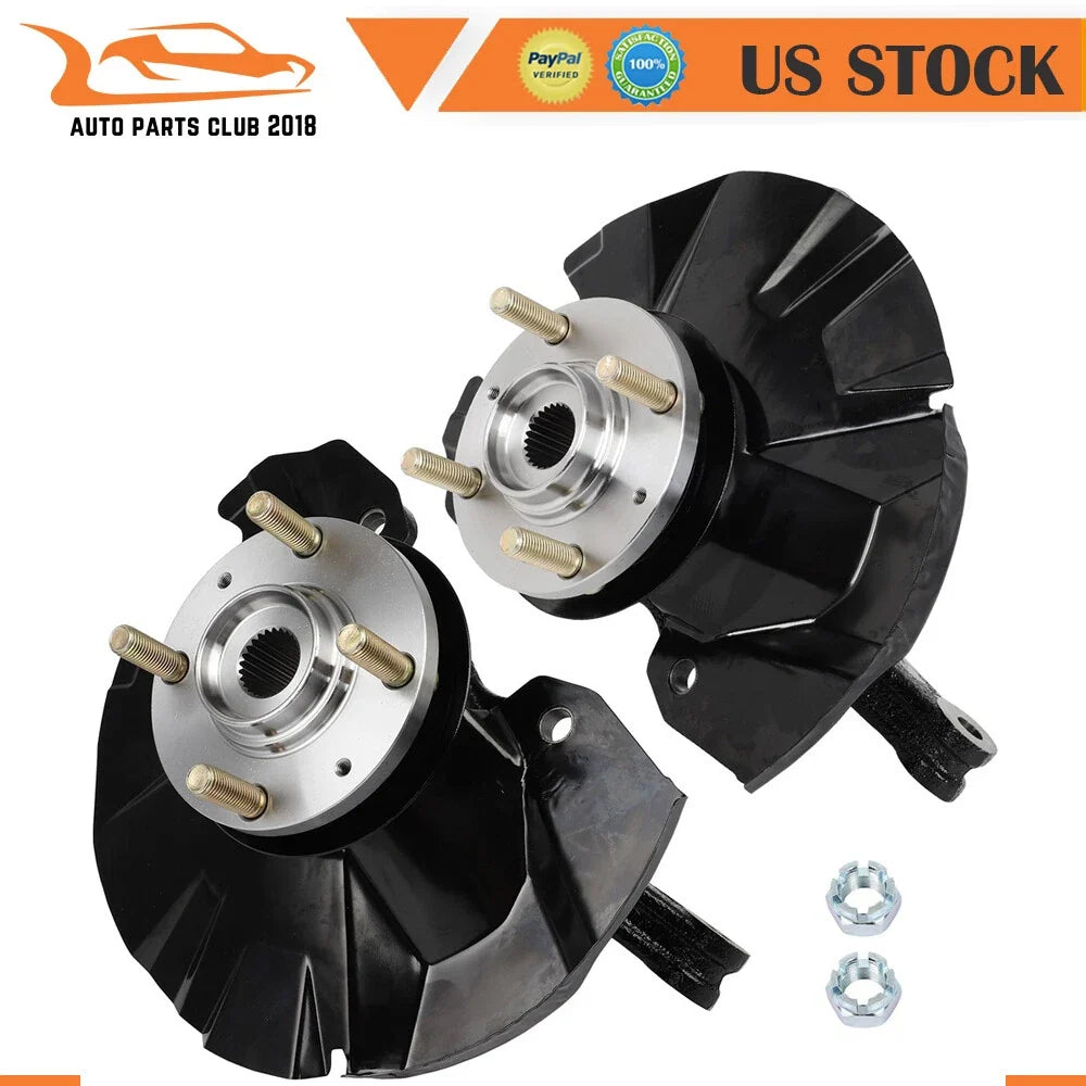 2 Front Wheel Hub Bearings for Hyundai Accent (2006–2011)