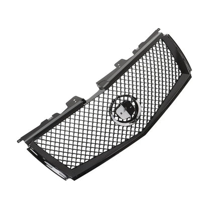 Front Upper Grille Set - Gloss Black Finish for Cadillac CTS 2008-2013