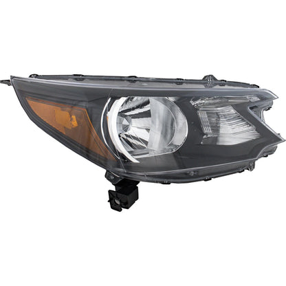 Set of 2 Halogen Headlights for Honda CR-V (2012–2014) w/ Bulbs