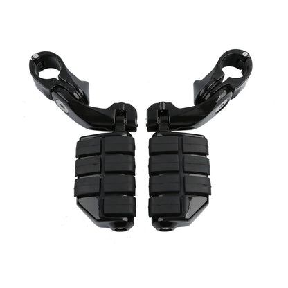 Motorcycle Foot Peg Mount Clamps 1.25" Adjustable (32mm)