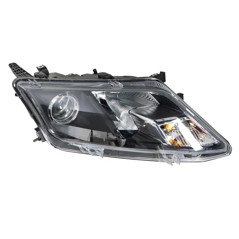 Halogen Front Headlight Right Side Black for 2010-2012 Ford Fusion
